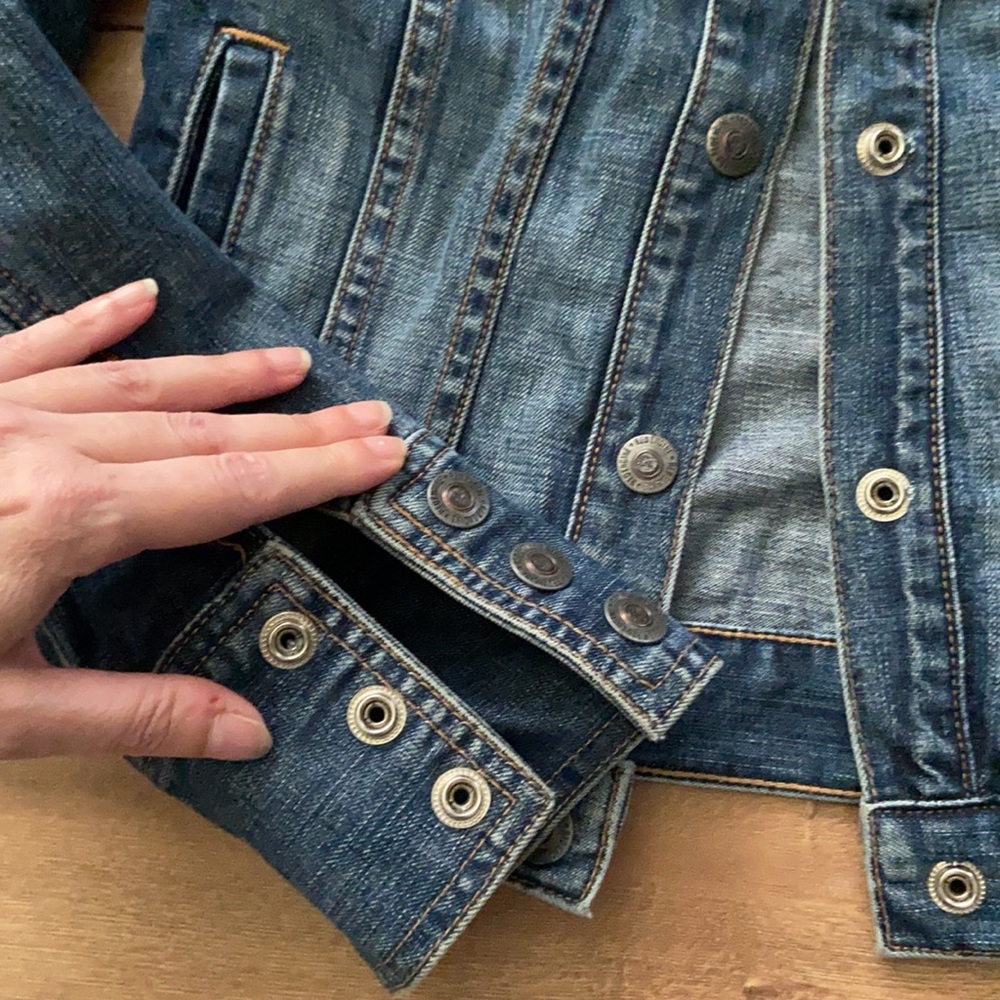 Red Engine Jean Jacket S - Picture 4 of 10